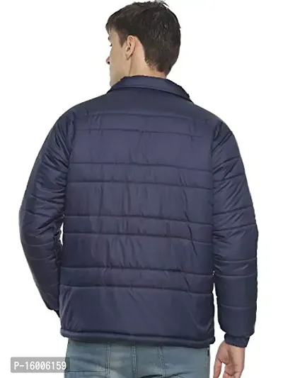 VROJASS Full Sleeve Solid Men's Bomper Jacket-thumb3
