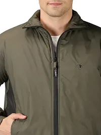 VROJASS Full Sleeve Solid Men's Panel Bomper Jacket-thumb4