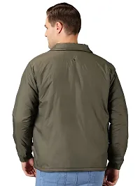 VROJASS Full Sleeve Solid Men's Panel Bomper Jacket-thumb2