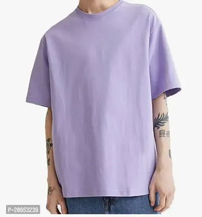 Reliable Purple Cotton Tshirt For Men-thumb0