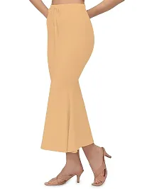 Fish Cut Lycra Shapewear Women's Lycra Full Elastic Saree Shapewear Petticoat (Multicoloured)-thumb1