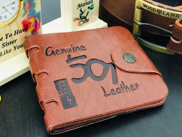 Designer Men's Very good quality Leatherette Wallet