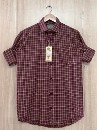 Clothster Combo Of 2 Check Shirts For Men-thumb1