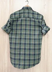 Clothster Combo Of 2 Check Shirts For Men-thumb4