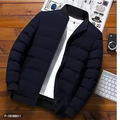 Trendy Men Polyester Fluffy Jacker