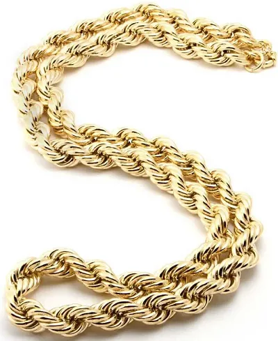 Stylish Brass Chain Water And Sweat Proof Jawellery For Men And Women