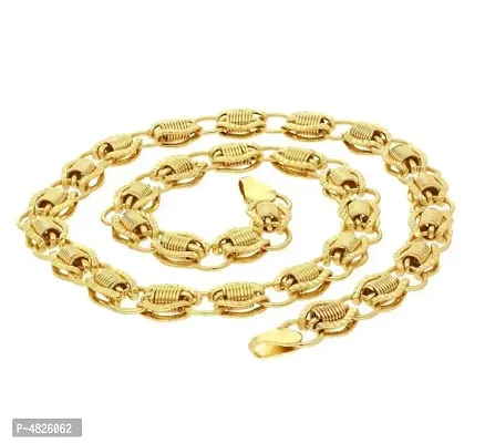 Trendy Gold Plated Chain for Men-thumb0