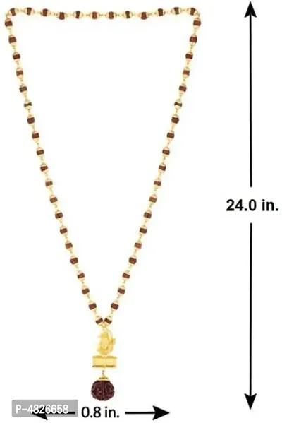 Trendy Stylish Brass Gold Plated Men's Chain