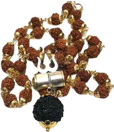 Elegant Wood Rudraksha Malla for Men