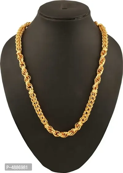 Trendy Alloy Gold-plated Plated Chain for Men-thumb0