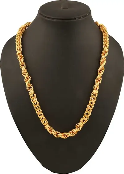 Trendy Stylish Alloy Plated Men's Chain