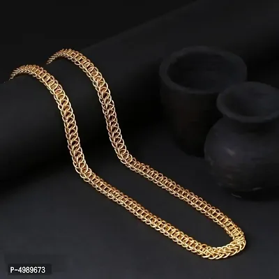 Trendy  Fancy Men Gold-plated Plated Metal Chain