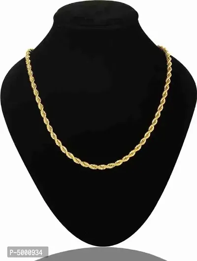Trendy Brass Gold Plated Chain for Women