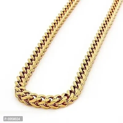 Designer Gold-Plated Brass Chain For Men-thumb0