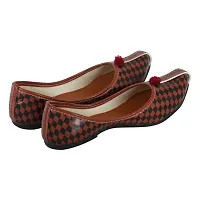 Royal Khwaab Women's Daily/Casual/Ethnicwear Slip-on Flat Jutti/Mojari/Belly/Punjabi Jutti? Brown-thumb4