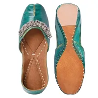 Royal Khwaab Women's Punjabi Jutti 100% Leather MojariStylish Ethinic Wear Tradiional Stylish Classy Look74-thumb4