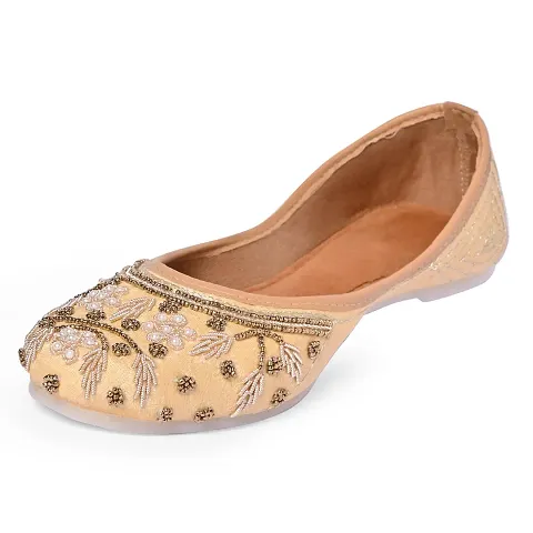 Royal Khwaab Women's Daily/Casual/Ethnicwear Slip-on Flat Jutti