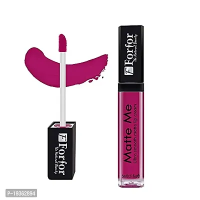 FORFORreg; Forever Matte Long Lasting | Waterproof | Liquid Matte Lip Color - Fuchsia Pink (upto 12 hours Stay)hellip;-thumb2