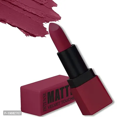 FORFOR? Intense Matte Lipstick Waterproof Long Last Matte Lipstick (Pack of 2, Pretty in Pink, Peppy Maroon)-thumb3