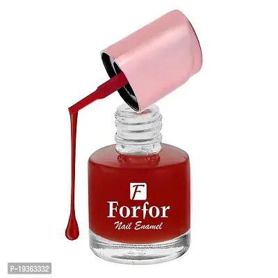 FORFORreg; Power Stay Long Last Matte Lipstick  Nail Polish Combo (Peppy Red , Deep Red)-thumb5