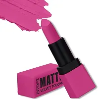 FORFOR? Intense Matte Lipstick Waterproof Long Last Matte Lipstick (Pretty in Pink)-thumb4