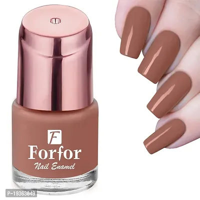 FORFORreg; Perfect Stay Glossy  Matte Nail Polish Combo of 6 (Glossy Pink , Glossy Light Pink , Glossy Nude ,Matte Noen , Glossy Geen , Glossy Black, PACK OF 6)-thumb5