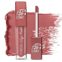 FORFOR? Stay Matte Long Lasting Mini Liquid Lipstick Waterproof Combo of 4 (Candy Red, Pink Blush, Coco Brown, Mauve)-thumb3