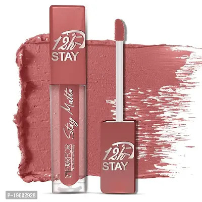 FORFOR? Stay Matte Long Lasting Mini Liquid Lipstick Waterproof Combo of 4 (Candy Red, Pink Blush, Coco Brown, Mauve)-thumb4