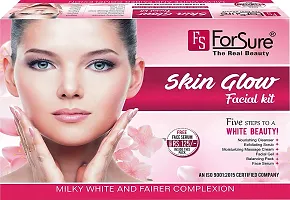 ForSure The Real Beauty Facial Kit With free Serum For Women and Girls 300 gram (Skin Glow Facial kit)-thumb2