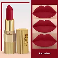 FORFORreg; Xpression Matte Lipstick Creamy Texture, Long Lasting Matte Finish Combo (5-8 hrs stay) (Pack of 5, Brown Nude ,Magenta ,Red Velvet, Basic Nude ,Maroon Wine)-thumb2