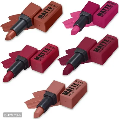 Intense Matte Lipstick Long Last Moisture Lip Color  3.5g Each