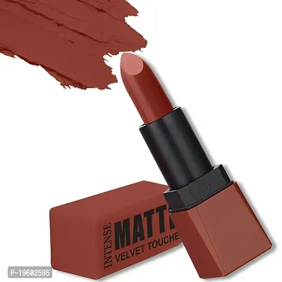 FORFOR? Intense Matte Lipstick Waterproof Long Last Matte Lipstick (Sepia Brown)-thumb2