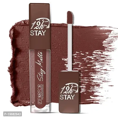 FORFOR? Stay Matte Long Lasting Mini Liquid Lipstick Waterproof (Coco Brown)-thumb0