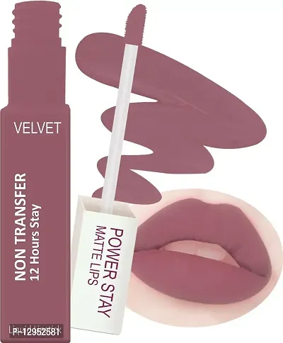 Power Stay Long Last Waterproof Matte Lipstick (12 hrs stay)-thumb2