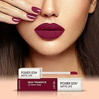 FORFORreg; Power Stay Long Last Matte Lipstick - Waterproof (12 hrs stay)-thumb4