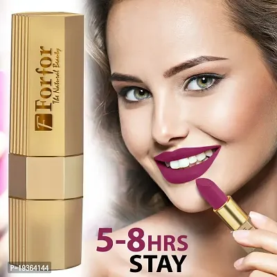 FORFORreg; Xpression Matte Long Lasting Waterproof Lipstick (5-8 hrs stay) (Magenta)-thumb4