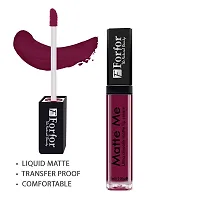 FORFORreg; Forever Matte Long Lasting | Waterproof | Liquid Matte Lip Color - Moon Maroon (upto 12 hours Stay)-thumb4