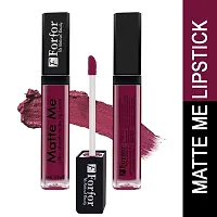 FORFORreg; Forever Matte Long Lasting | Waterproof | Liquid Matte Lip Color - Moon Maroon (upto 12 hours Stay)-thumb2