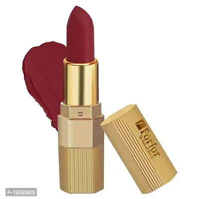 FORFORreg; Xpression Matte Long Lasting Waterproof Lipstick (5-8 hrs stay) (Maroon Wine)