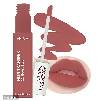 FORFORreg; Power Stay Long Last Matte Lipstick Combo of 2 - Waterproof (12 hrs stay) (Bridal Maroon , Sandy Nude, Pack of 2)-thumb3