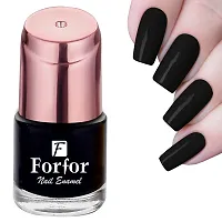 FORFORreg; Perfect Stay Glossy  Matte Nail Polish Combo of 6 (Glossy Pink , Glossy Light Pink , Glossy Nude ,Matte Noen , Glossy Geen , Glossy Black, PACK OF 6)-thumb3