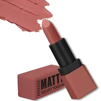 FORFOR? Intense Matte Lipstick Waterproof Long Last Matte Lipstick (Highlight Nude)-thumb1