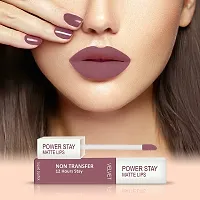 FORFOR Power Stay Long Last Matte Lipstick - Waterproof (12 hrs stay) (FF_Power Stay23)-thumb4