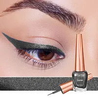 FORFOR Sensational Eyeliner Liquid Glitter Smudge-Proof and Water Proof 7 ml Each (COMBO OF 4, Brown,Royal Blue,Blue,Grey)-thumb4