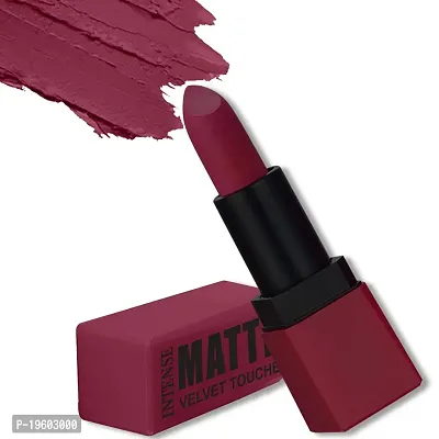 FORFOR? Intense Matte Lipstick Waterproof Long Last Matte Lipstick (Pack of 2, Peppy Maroon, Sepia Brown)-thumb3