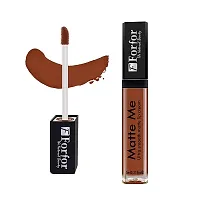 FORFOR Forever Matte Long Lasting | Waterproof | Liquid Matte Lip Color - Bury Brown (upto 12 hours Stay)-thumb1