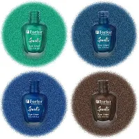 FORFOR Sensational Eyeliner Liquid Glitter Smudge-Proof and Water Proof 7 ml Each (COMBO OF 4, Brown,Royal Blue,Blue,Green)-thumb1