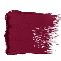 FORFOR? Stay Matte Long Lasting Mini Liquid Lipstick Waterproof (Bridal Maroon)-thumb1