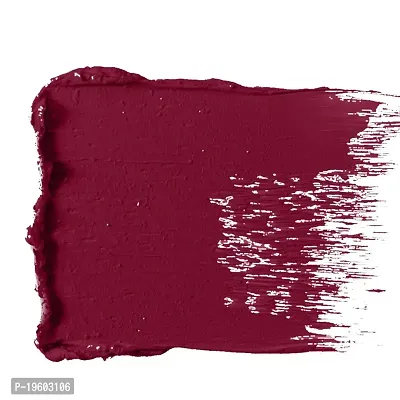 FORFOR? Stay Matte Long Lasting Mini Liquid Lipstick Waterproof (Bridal Maroon)-thumb2