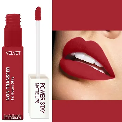 FORFOR? Power Stay Long Last Matte Lipstick - Waterproof (12 hrs stay)